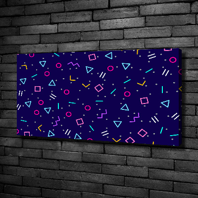 Canvas schilderij Geometrische achtergrond
