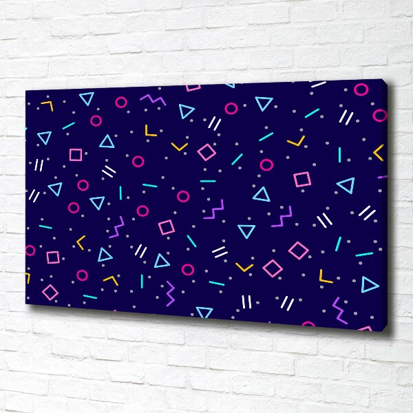 Canvas schilderij Geometrische achtergrond