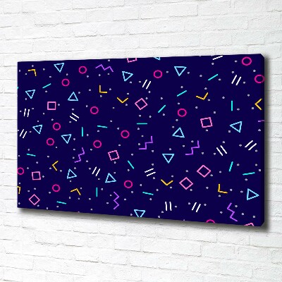 Canvas schilderij Geometrische achtergrond