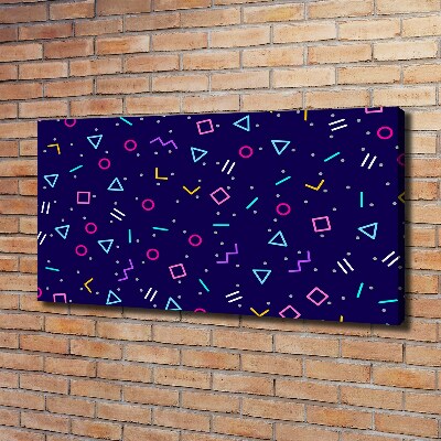 Canvas schilderij Geometrische achtergrond