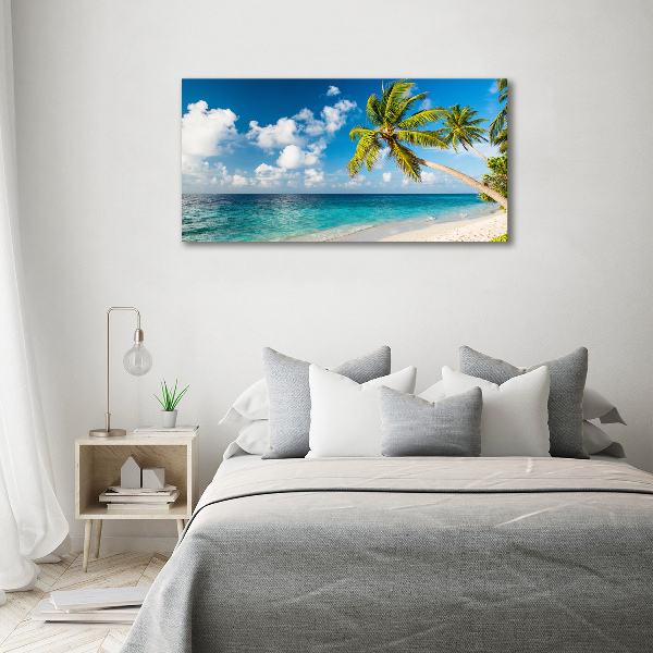 Foto canvas strand van de Malediven