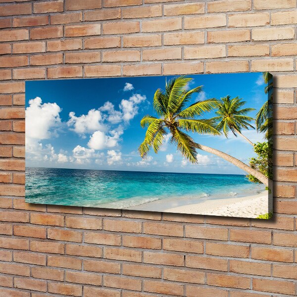 Foto canvas strand van de Malediven