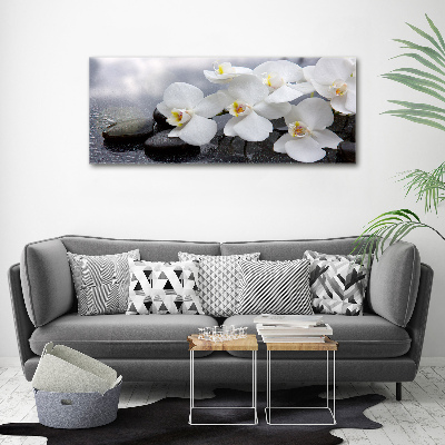 Schilderij op canvas Orchidee