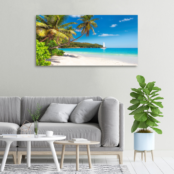 Schilderij op canvas Tropisch strand