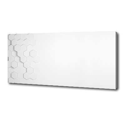 Foto canvas Achtergrond met zeshoeken