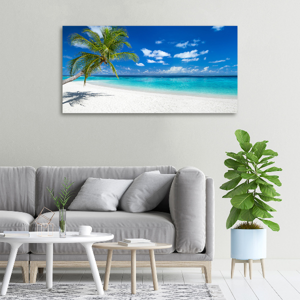 Canvas foto Tropisch strand