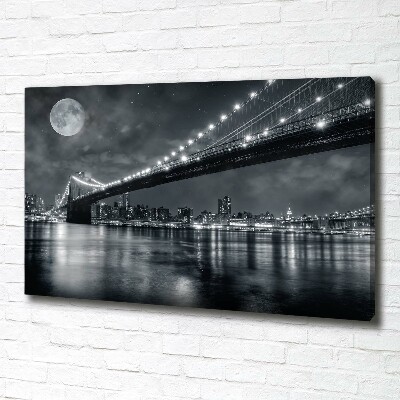 Foto canvas Brooklynbrug