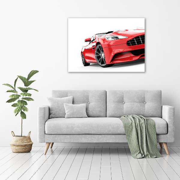 Canvas schilderij Sportwagen