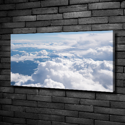 Foto op canvas Uitzicht vanuit het vliegtuig