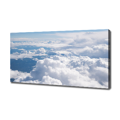 Foto op canvas Uitzicht vanuit het vliegtuig