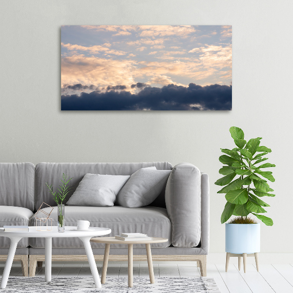 Canvas foto Wolken aan de hemel