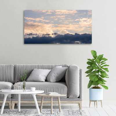 Canvas foto Wolken aan de hemel