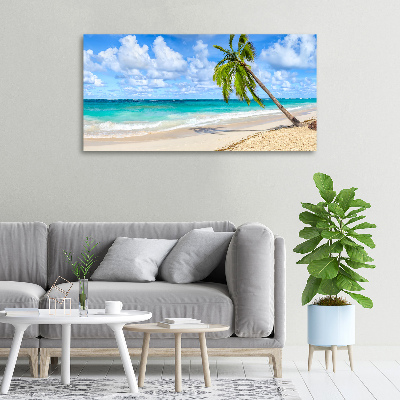 Foto canvas Tropisch strand