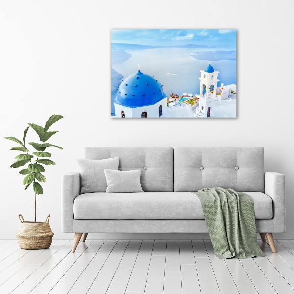 Foto canvas Santorini, Griekenland