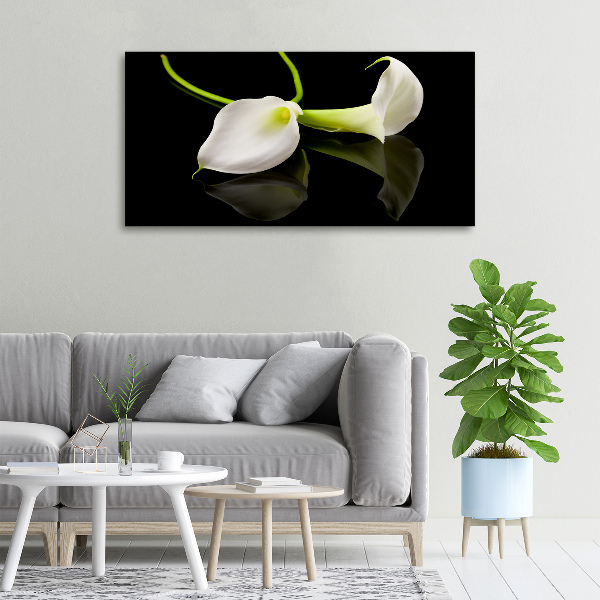 Schilderij op canvas Calla