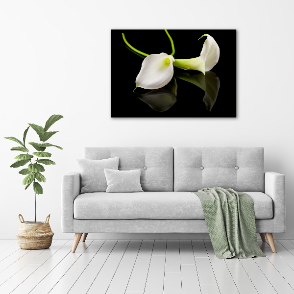 Schilderij op canvas Calla