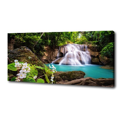 Canvas schilderij Waterval Thailand