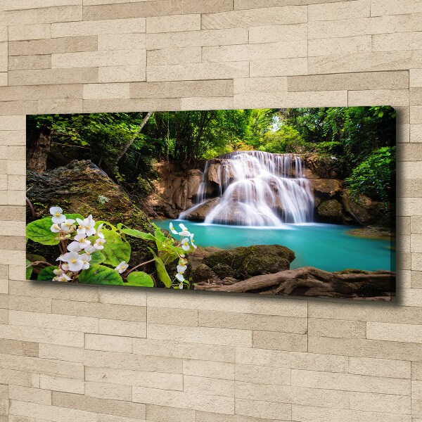 Canvas schilderij Waterval Thailand