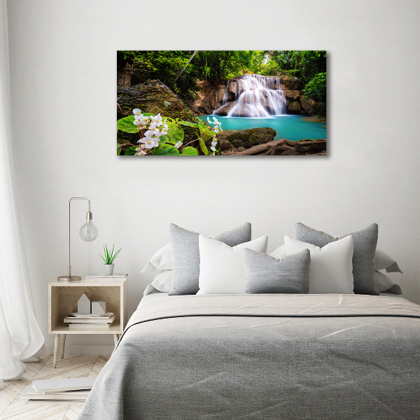Canvas schilderij Waterval Thailand