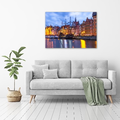 Schilderij op canvas Gdansk, Polen