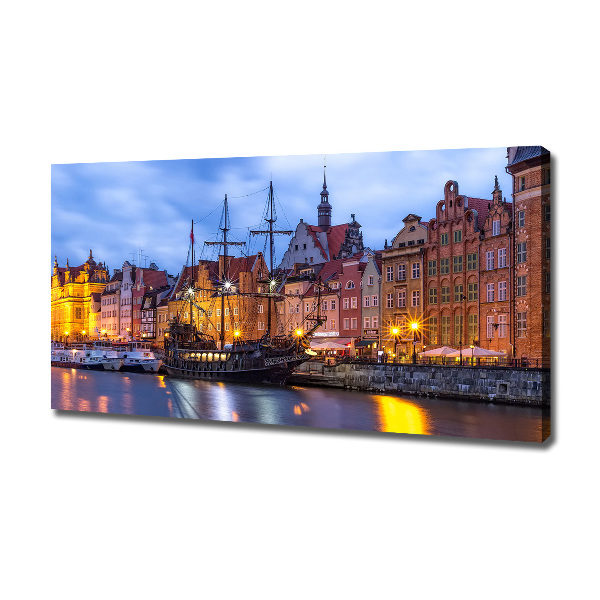Schilderij op canvas Gdansk, Polen