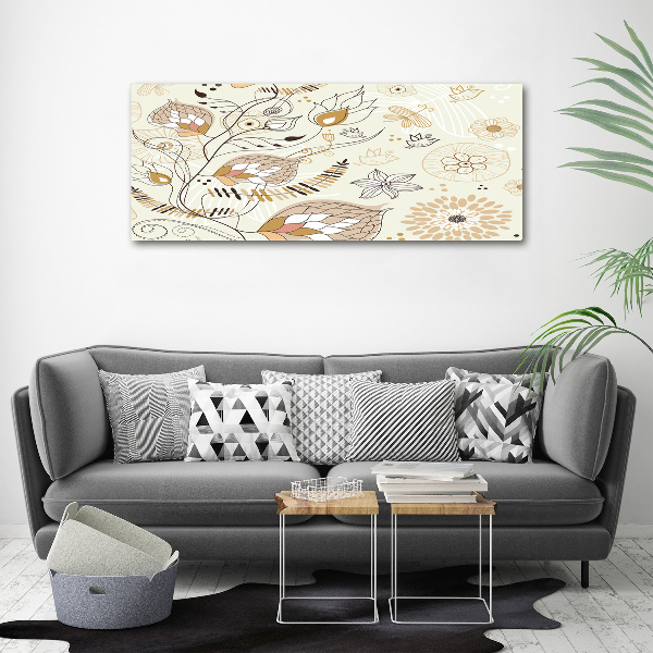 Canvas foto Ornamenten