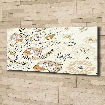 Canvas foto Ornamenten