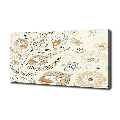 Canvas foto Ornamenten