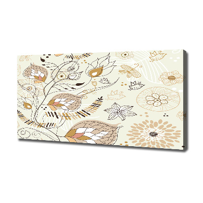 Canvas foto Ornamenten