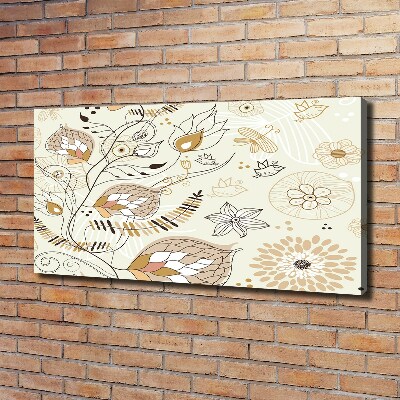 Canvas foto Ornamenten