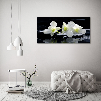 Schilderij op canvas Orchidee