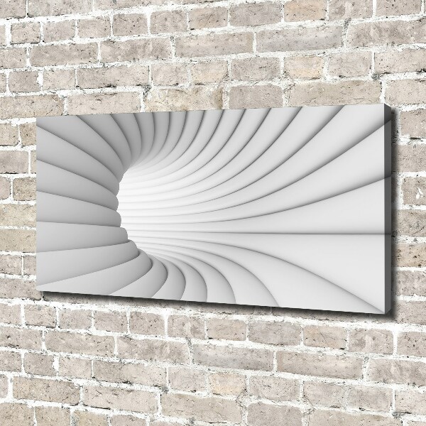 Canvas foto Abstracte tunnel