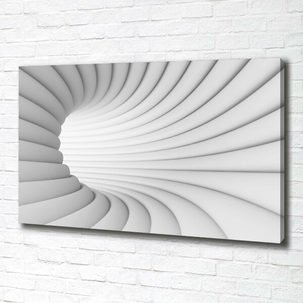 Canvas foto Abstracte tunnel