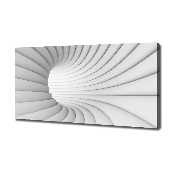 Canvas foto Abstracte tunnel