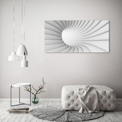 Canvas foto Abstracte tunnel