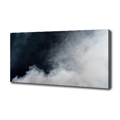 Canvas foto Witte rook