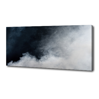 Canvas foto Witte rook