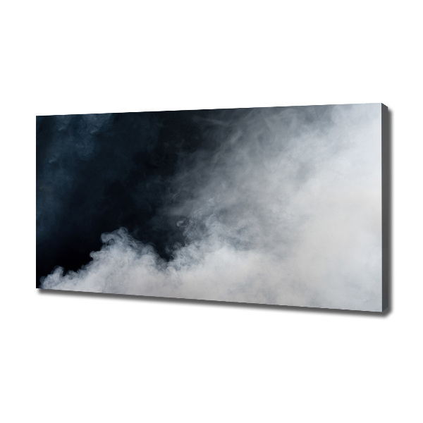 Canvas foto Witte rook