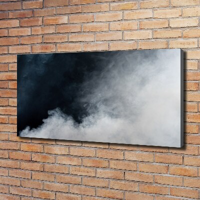 Canvas foto Witte rook
