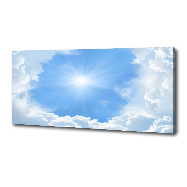 Canvas schilderij Wolken aan de hemel