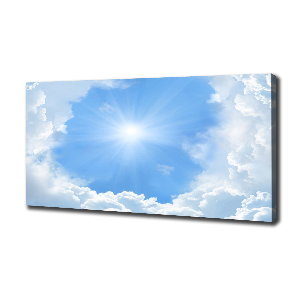 Canvas schilderij Wolken aan de hemel