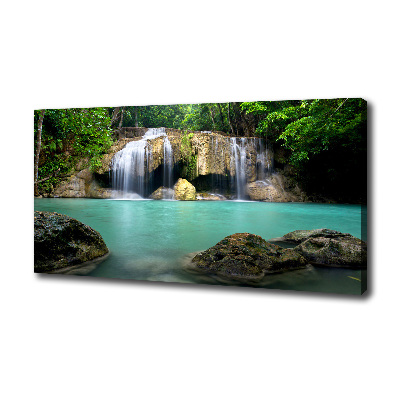 Foto canvas Waterval