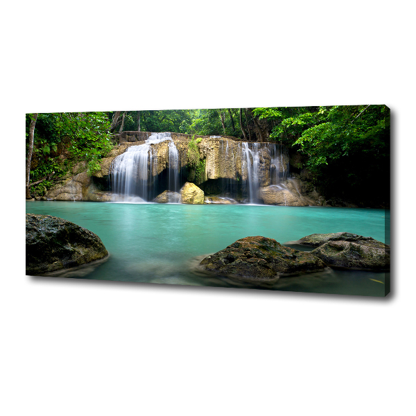 Foto canvas Waterval