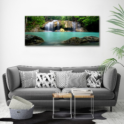 Foto canvas Waterval