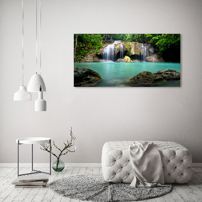 Foto canvas Waterval