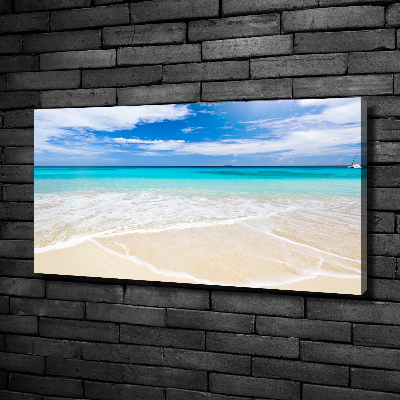 Canvas foto Tropisch strand