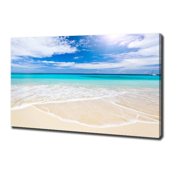 Canvas foto Tropisch strand