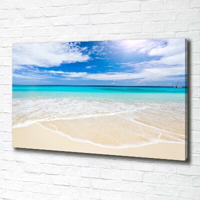 Canvas foto Tropisch strand