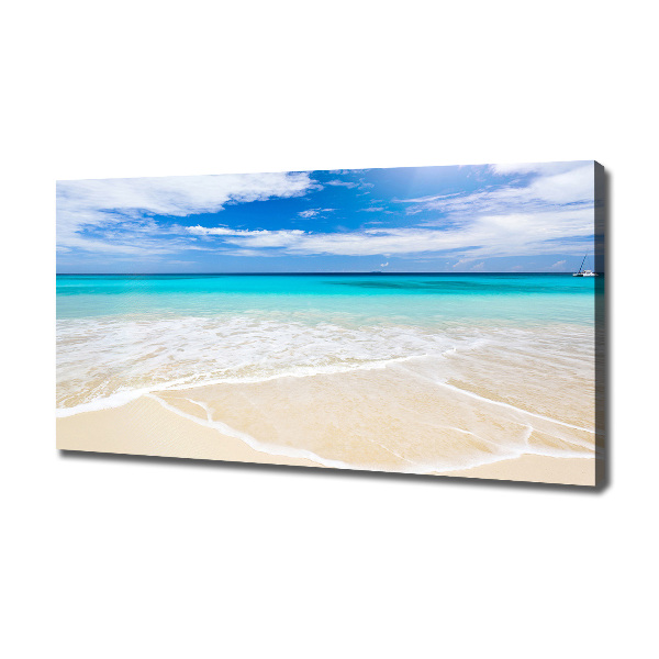 Canvas foto Tropisch strand