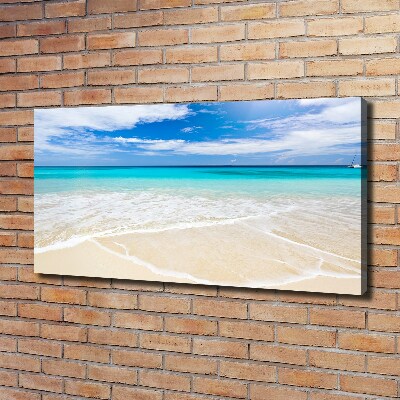 Canvas foto Tropisch strand